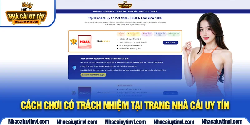 Cách chơi có trách nhiệm tại Trang nhà cái uy tín
